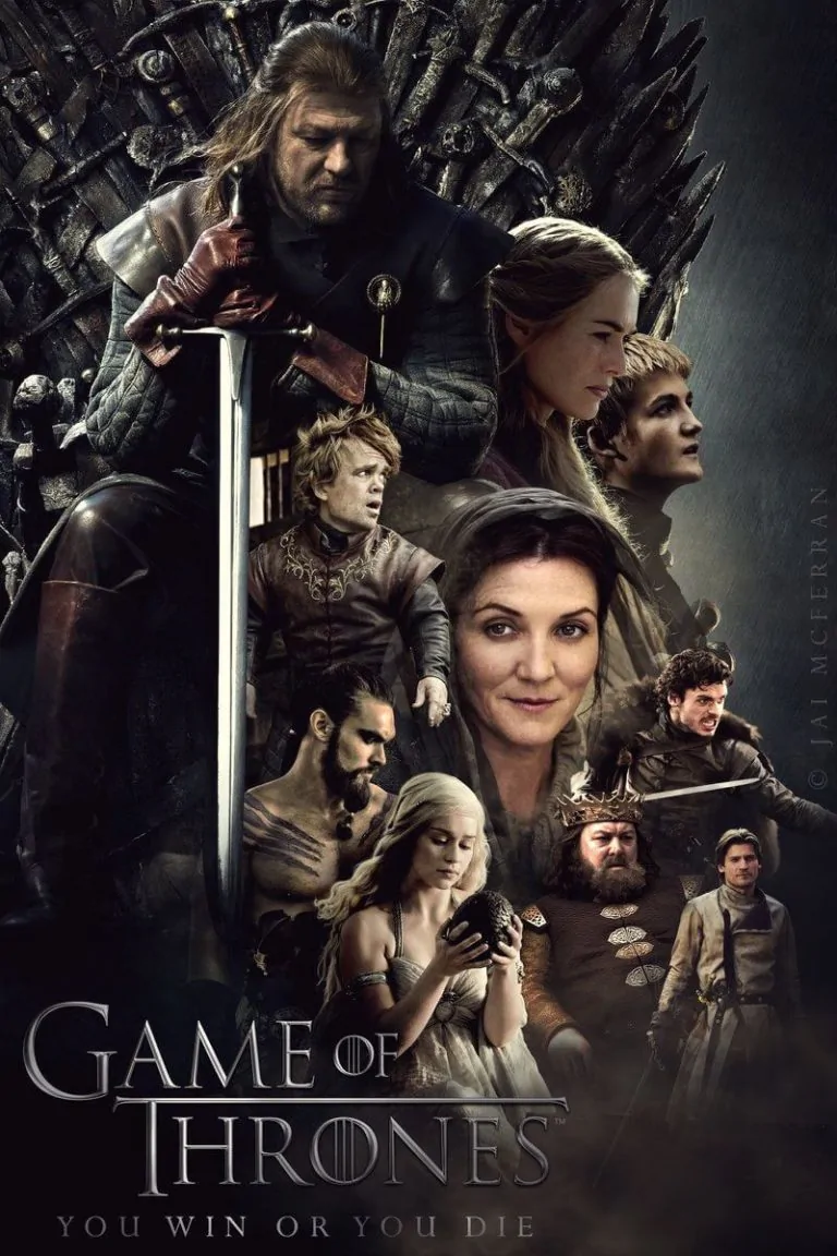 Вертикальный постер первого сезона сериала Игра Престолов